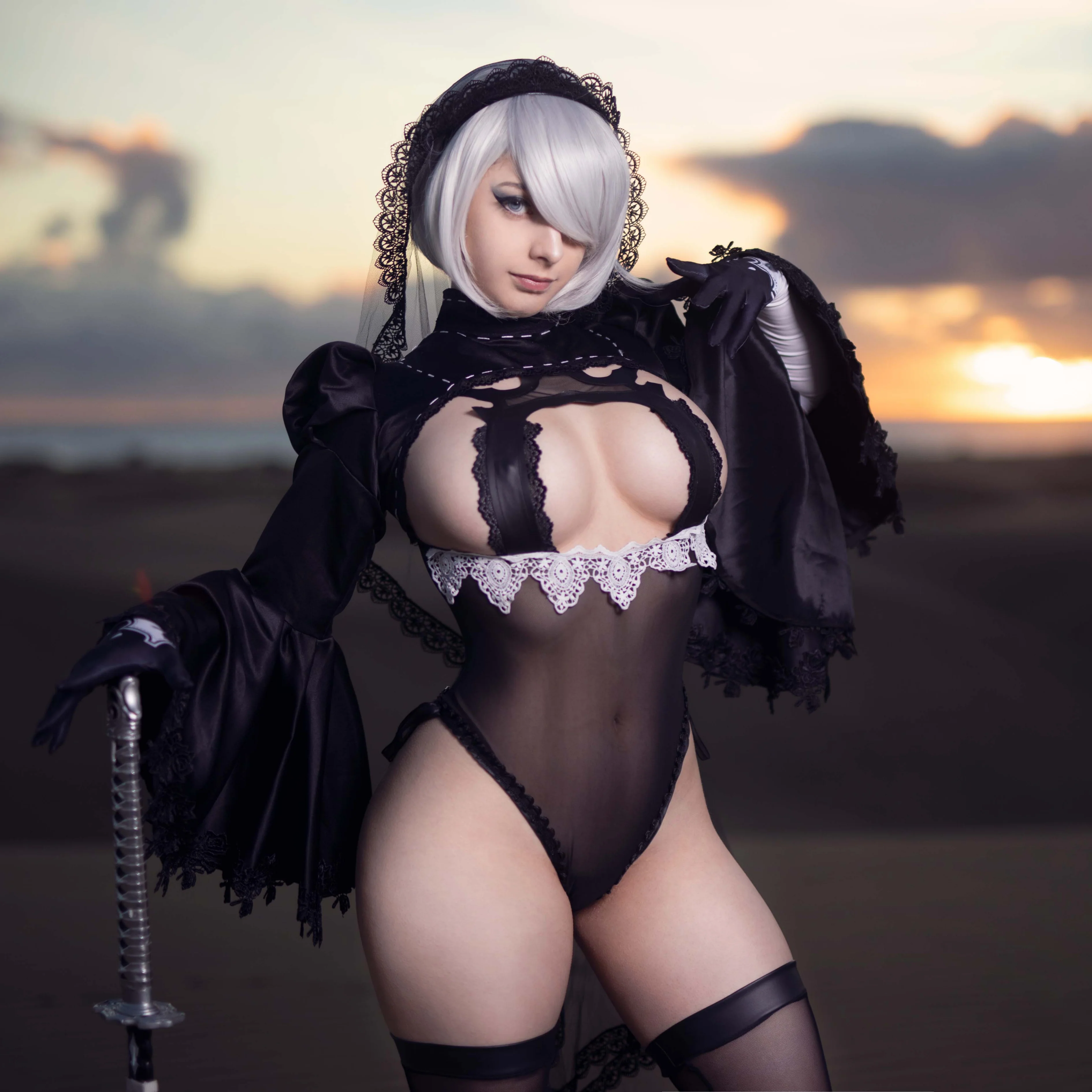 2B Widow HD Photoset - Digital Download