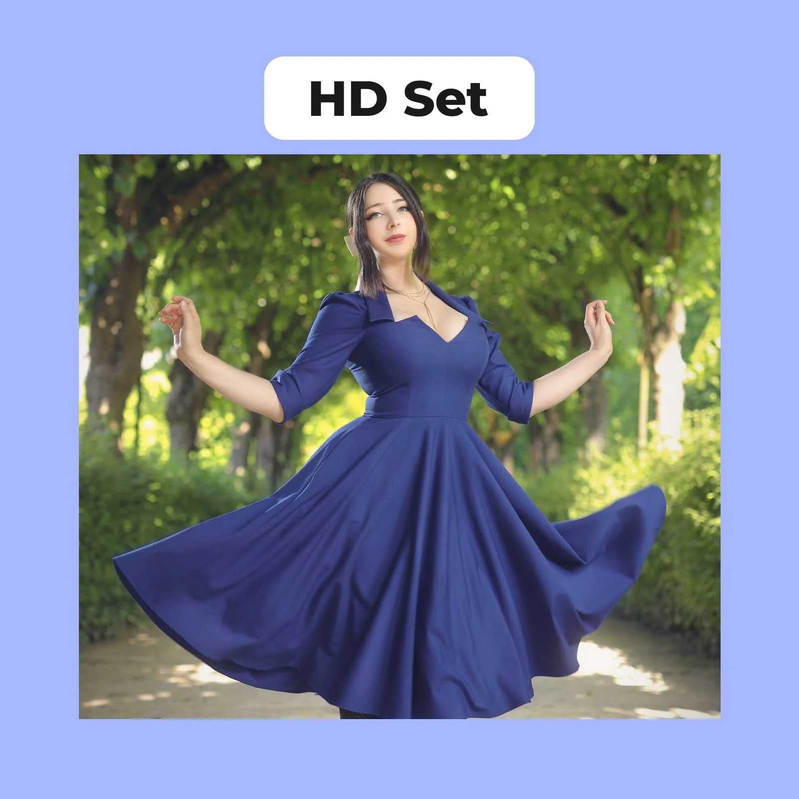 Blue Dress - Digital Download - Image 3