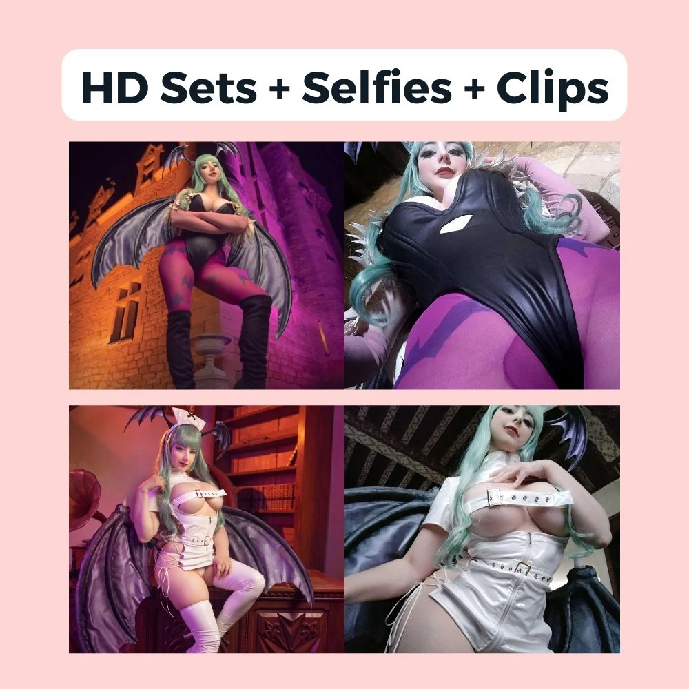Morrigan Cosplay & Nurse Erocosplay Bundle - Digital Download - Image 4